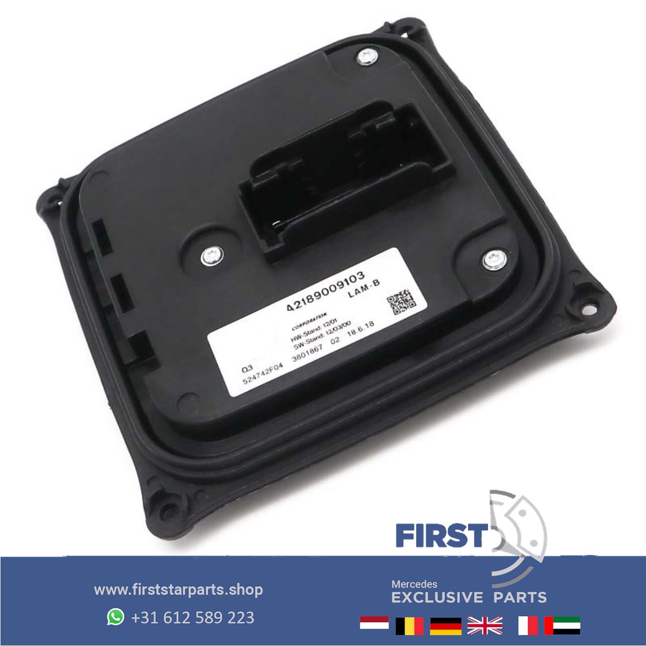A2189009103 LED BI XENON KOPLAMP MODULE W176 W246 W117 W156 A B CLA GLA Mercedes headlight adjustment motor usado en Menorca