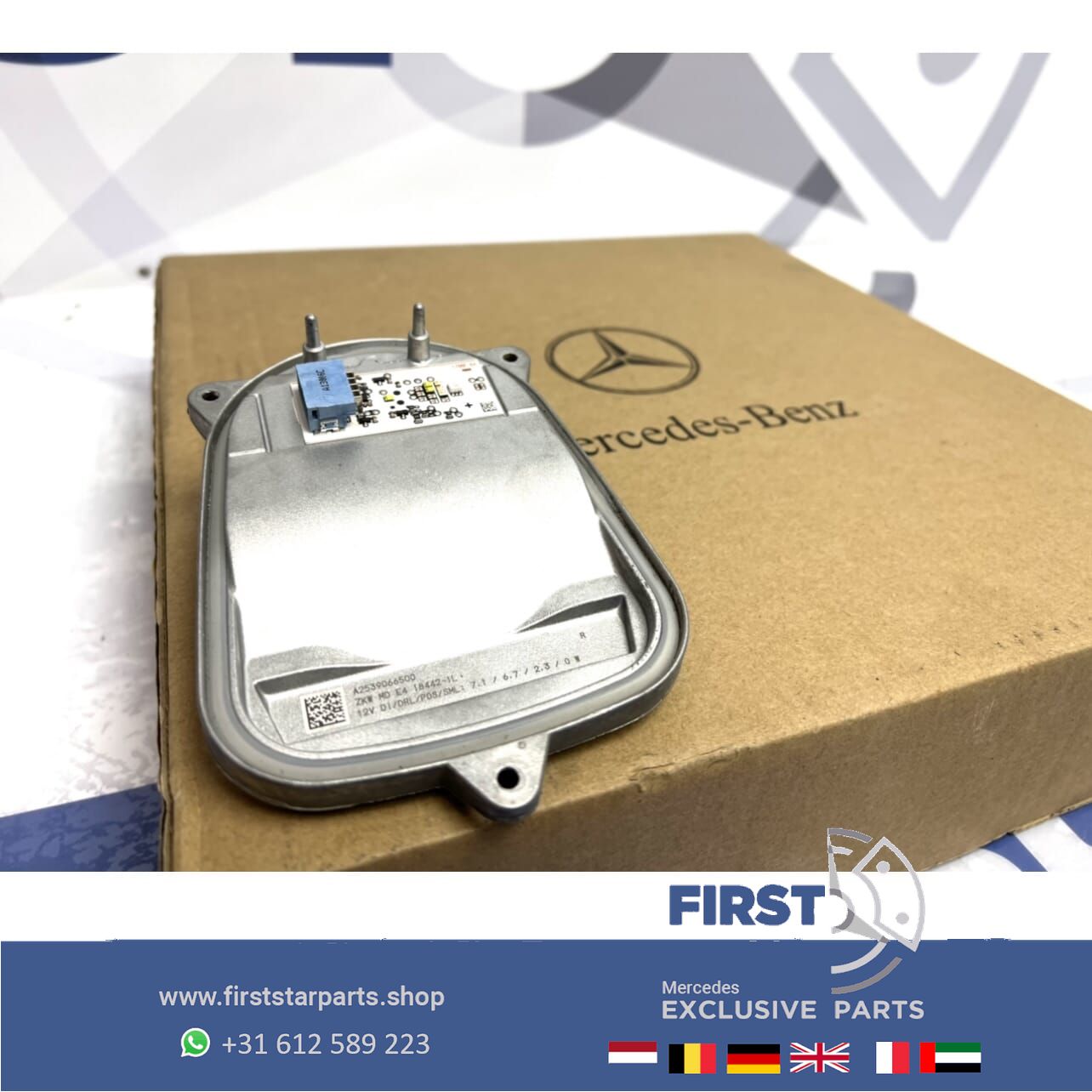 A1769066600 KOPLAMPMODULE W176 A Clase / W117 CLA Koplamp module LED koplampmodule 2016-2019 FACELIFT headlight adjustment motor usado en Menorca