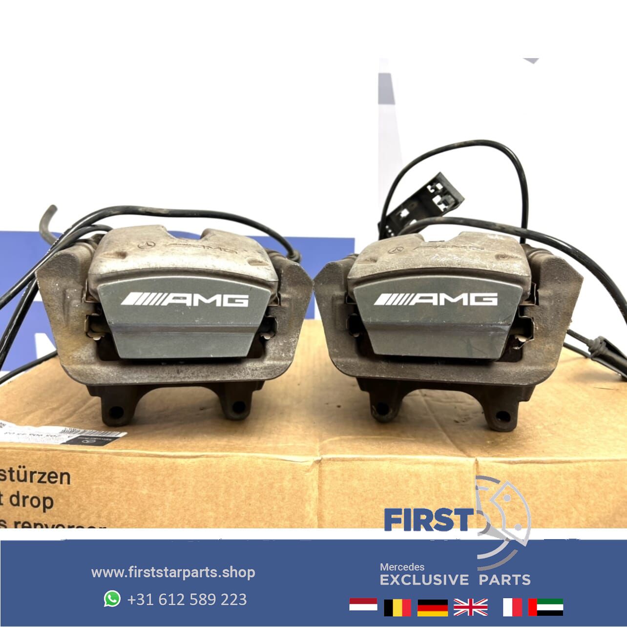 A45 AMG REMKLAUW W176 AClase A45 / W117 CLA45 / W156 GLA45 REM REMTANG REMKLAUW RECHTS ACHTER caliper set of 2 usado en Menorca foto 4
