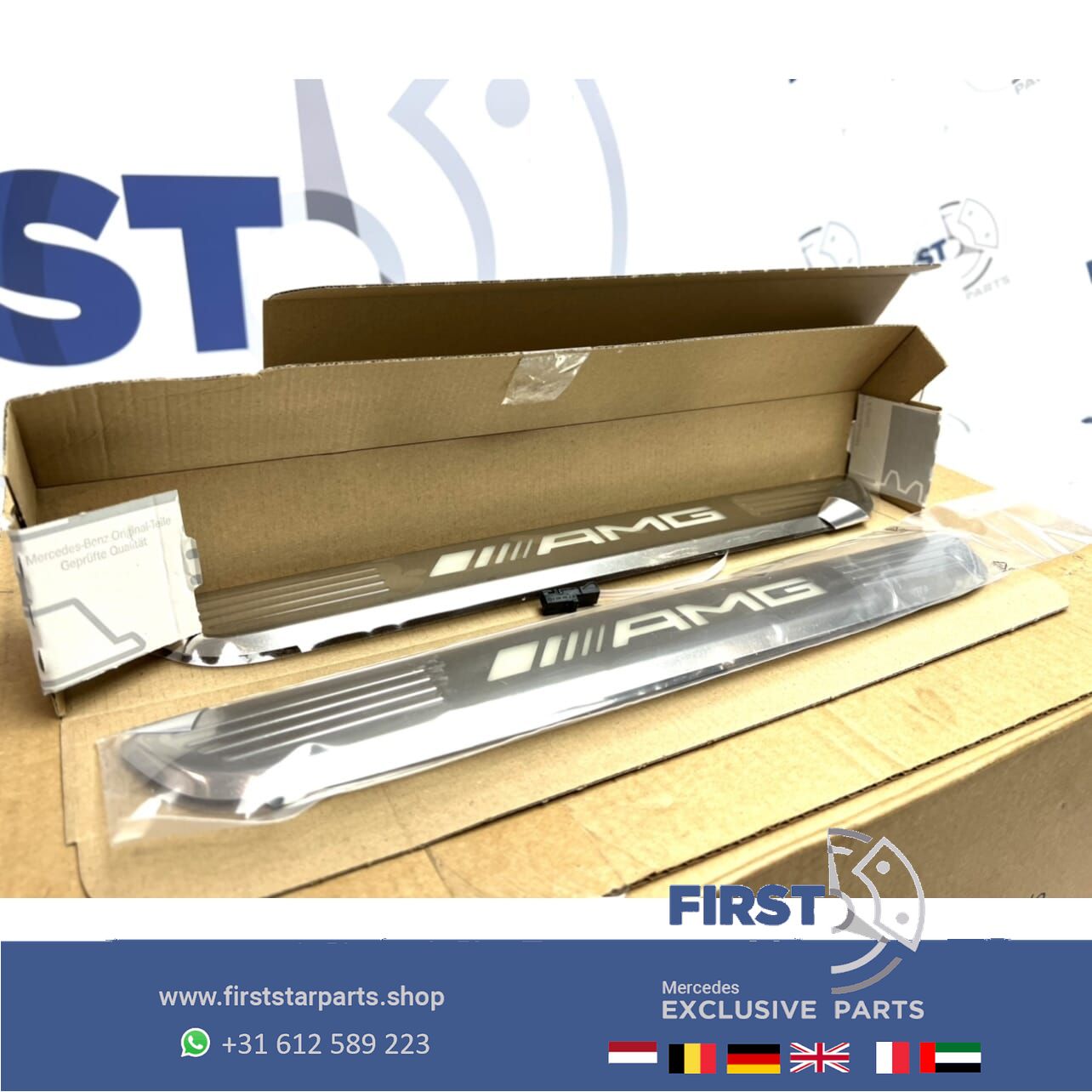 W213 E63 E Clase AMG verlichte LED instaplijsten dorpel lijst 213 63 E63S S213 entry lighting usado en Menorca