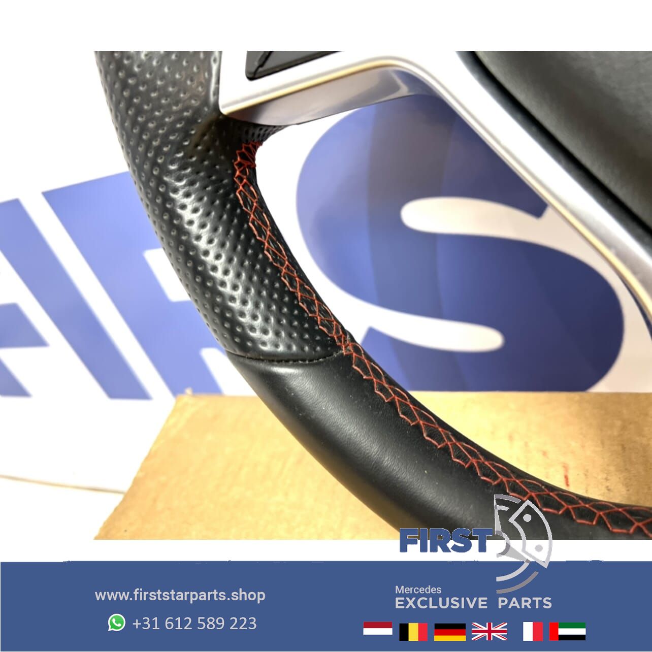 Mercedes STUUR + AIRBAG W176 W117 W204 W207 W212 W156 W219 W166 AMG LINE steering wheel usado en Menorca foto 8