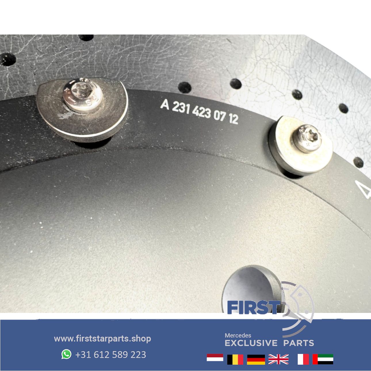 C63 E63 CLS63 GT63 S63 AMG Keramische Rem Set Remklauwen schijven A2314211512 A2314211612 A2314230612 A2314230712 originalINEEL MERCEDES KLAUWEN / SCHIJVEN / BLOKKEN completo brake disk + caliper left and right usado en Menorca foto 25