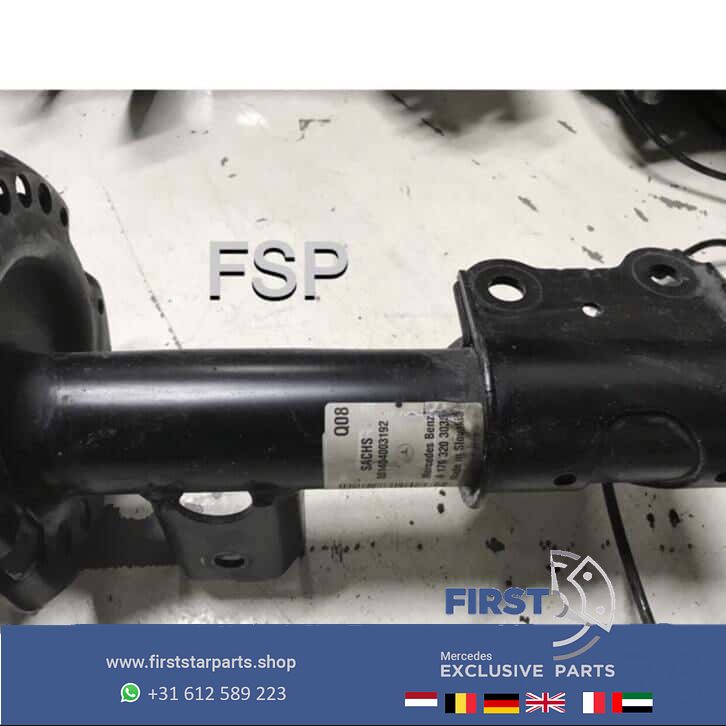 W176 complete veerpoot LR fusee Mercedes A Clase 2012-2018 strut complete left and right usado en Menorca foto 3