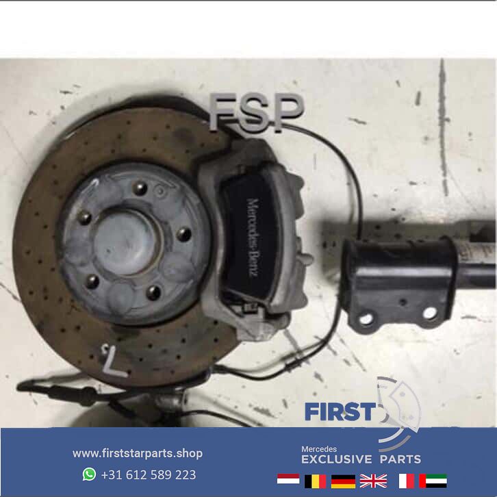 W176 complete veerpoot LR fusee Mercedes A Clase 2012-2018 strut complete left and right usado en Menorca foto 5
