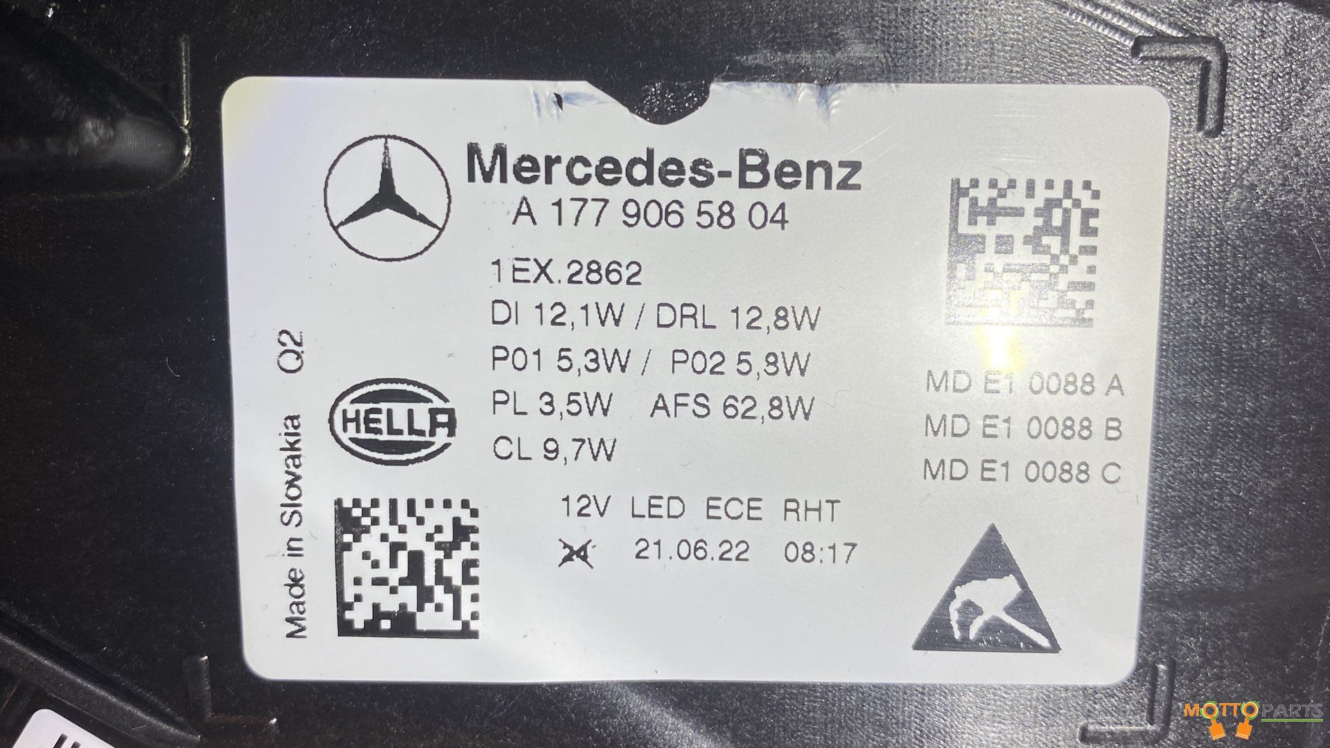 Mercedes W177 Multibeam Koplampset A1779065704 A1779065804 headlight left and right usado en Menorca foto 6