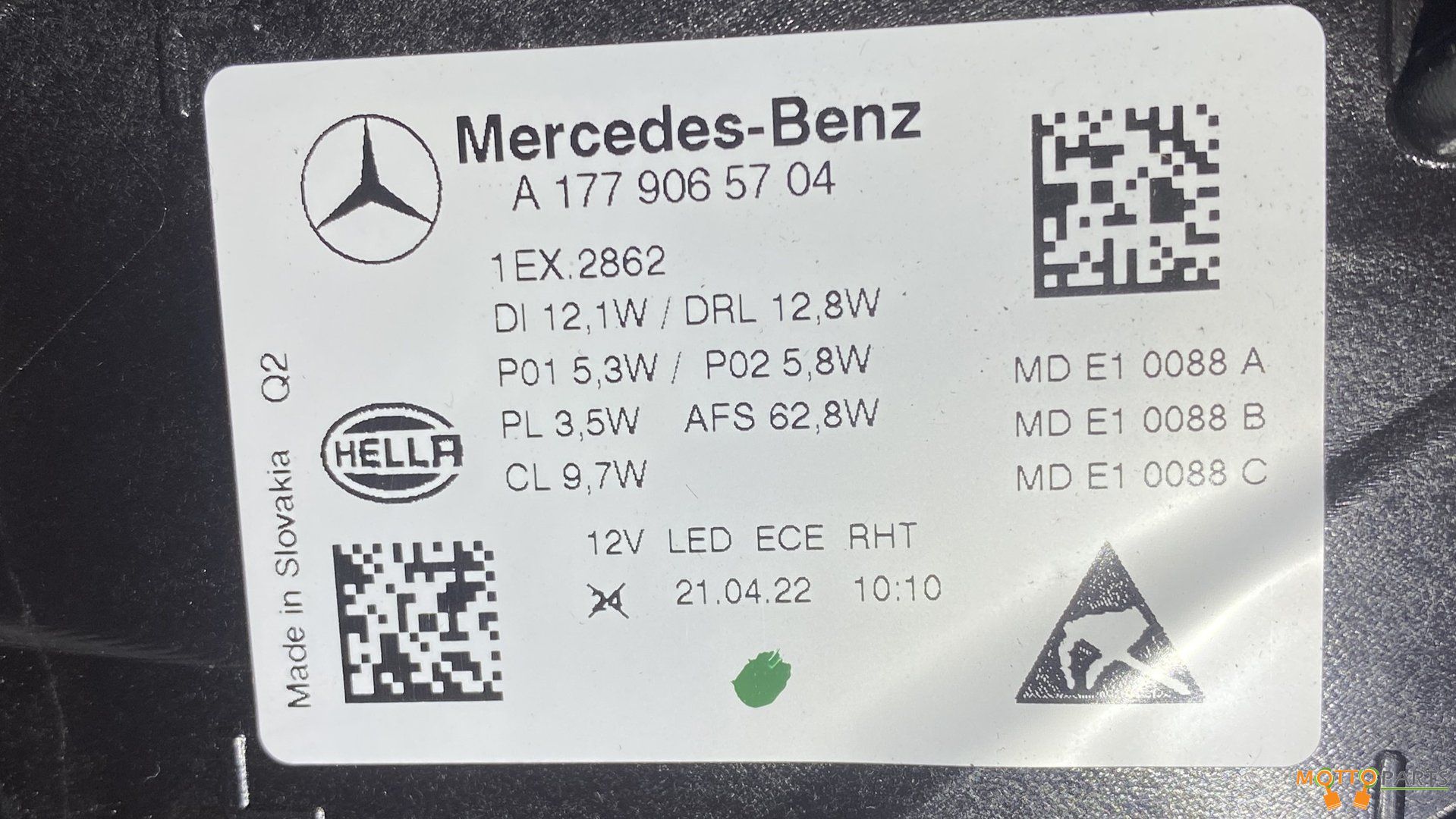 Mercedes W177 Multibeam Koplampset A1779065704 A1779065804 headlight left and right usado en Menorca foto 5