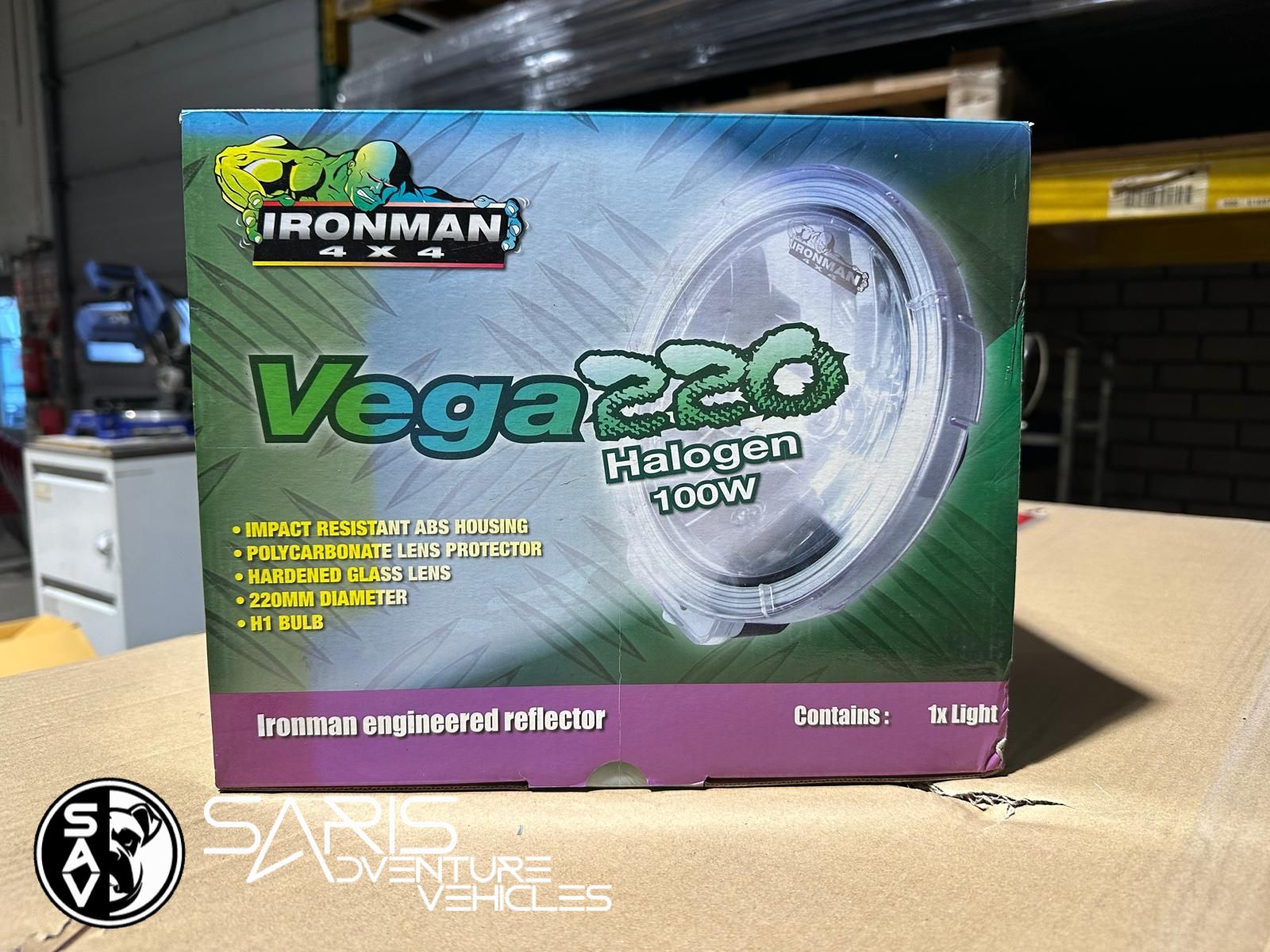Ironman 4x4 Vega 220 Halogeen verstraler spotlight usado en Menorca