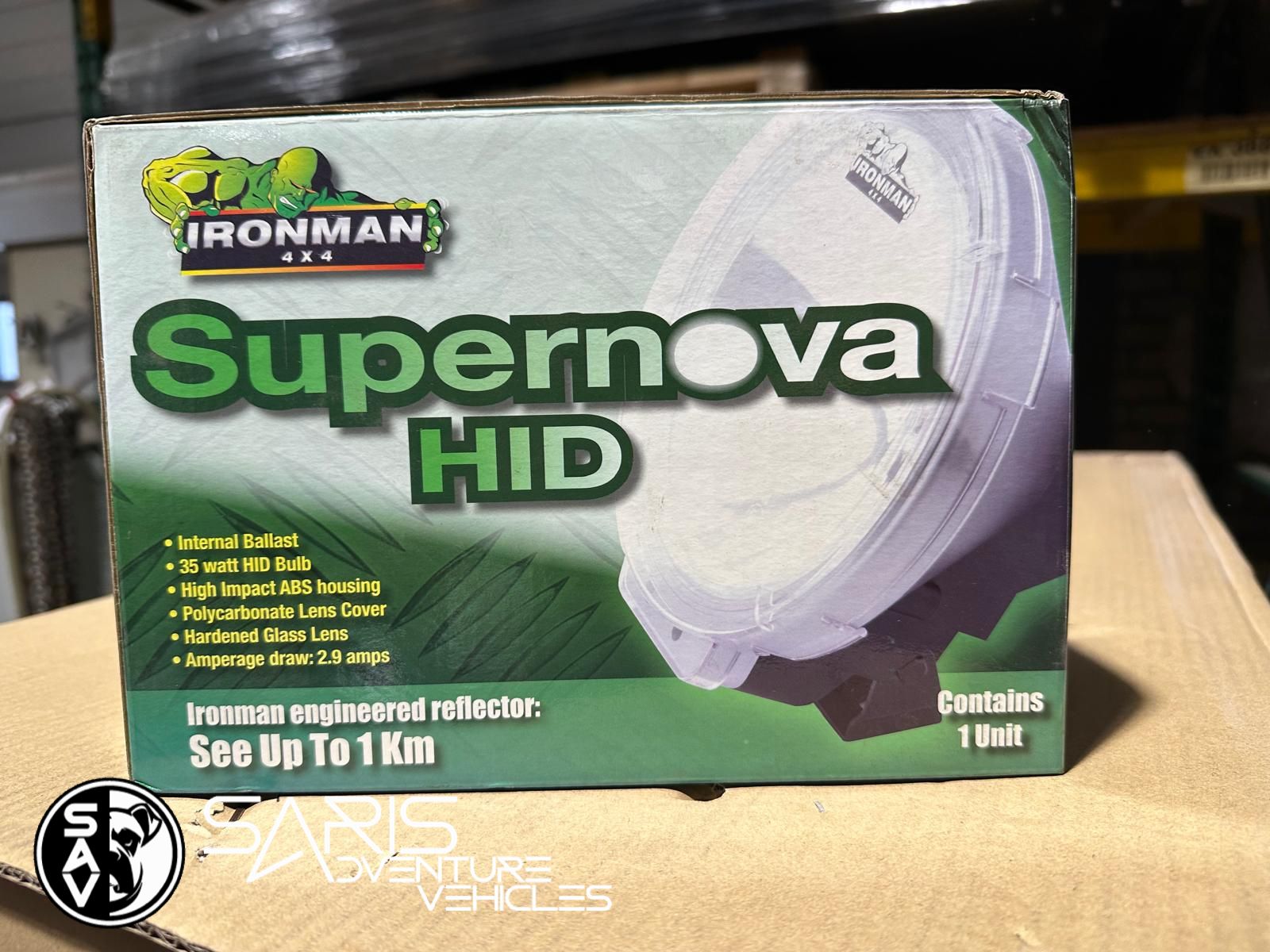 Ironman 4x4 Supernova HID Xenon verstraler spotlight usado en Menorca