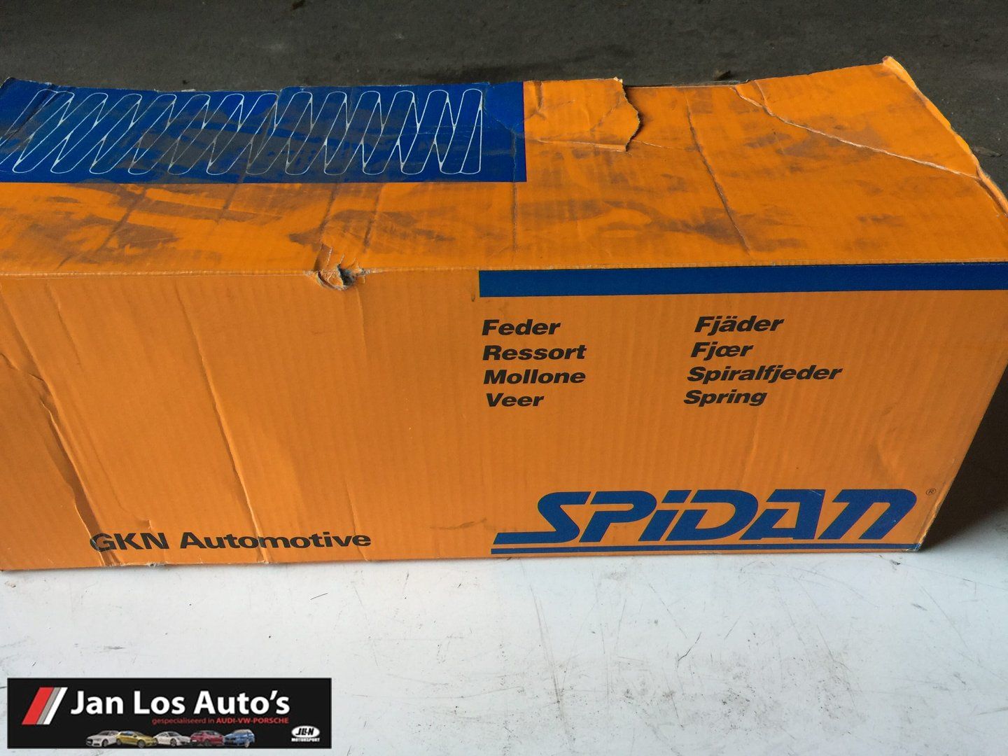 Spiraalveer Audi A6 100 Avant C4 ('94-'97) Spidan 48541 spiral spring usado en Menorca foto 3
