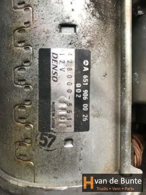 Mercedes Sprinter 906 4 Cilinder Startmotor A651 906 0026