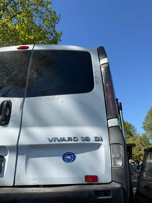 Achterdeur rechts Renault Trafic / Opel Vivaro