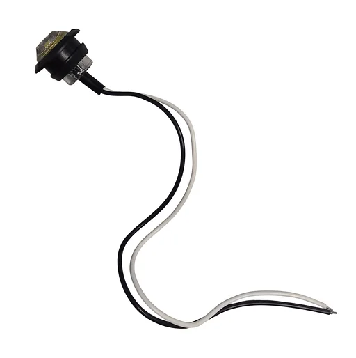 LED 12/24V RONDE WITTE ZIJMARKERINGSLICHT 000218