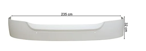 DAF XF 95/105/106 SUN VISOR SPACE CAB TUNING 1300557T