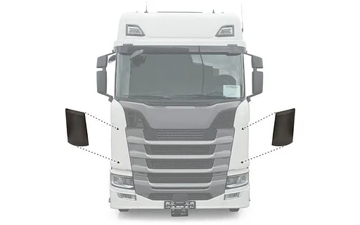 SCANIA S / R AIR CORNER SET LONG TYPE 000186