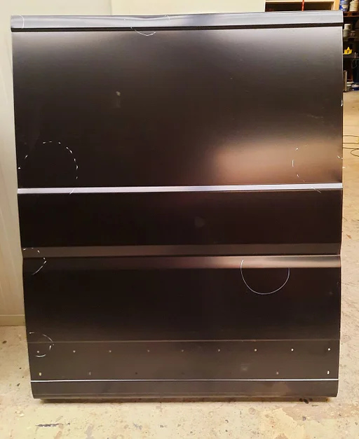 Zijpaneel midden Fiat Ducato /  Boxer / Movano 2006-2024