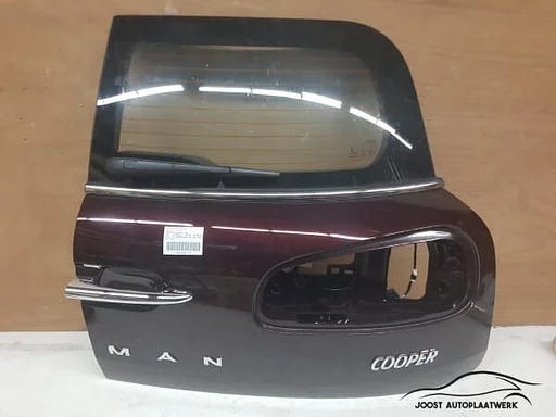 Deur rechtsachter achterkant Mini Clubman F54 Pure Burgundy