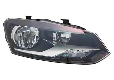 Volkswagen polo 6r koplamp rechts voor H7+H7 2009/2014