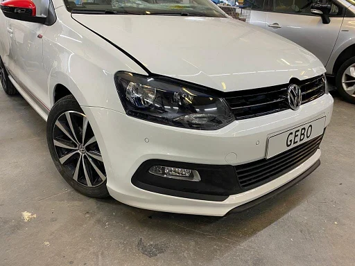Volkswagen Polo 6R 6C voorkop motorkap voorbumper spatbord R-line