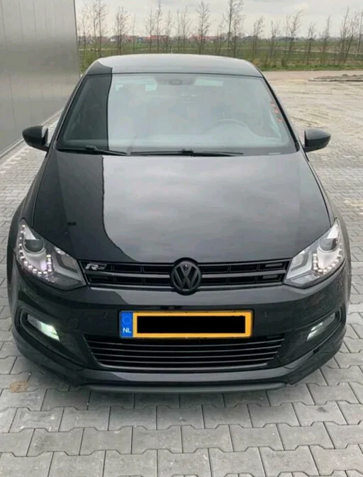 Volkswagen Polo 6R 6C voorkop motorkap voorbumper spatbord R-line