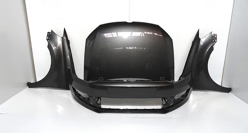 Volkswagen polo 6R voorkop bumper motorkap spatbord LD7R 2009/2014