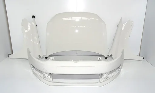 Volkswagen polo 6R voorkop bumper motorkap spatbord LB9A 2009/2014