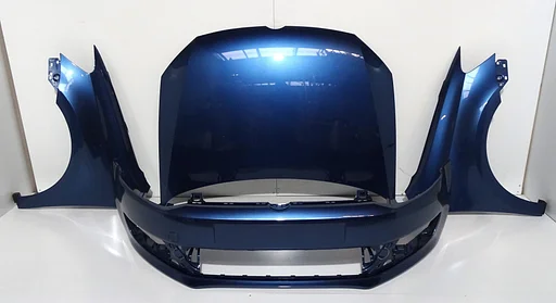 Volkswagen polo 6R voorkop bumper motorkap spatbord LD5L 2009/2014