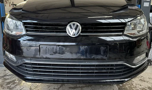 Volkswagen Polo 6C 2014t/m2017 voorkop motorkap bumper spatbord voorfront koplamp LC9X NIEUW