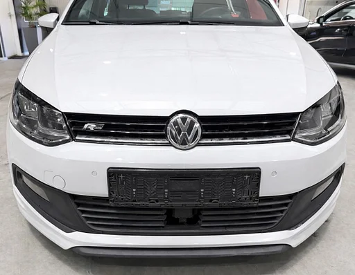 Volkswagen Polo 6R 6C 2009/2017 voorkop motorkap voorbumper spatbord front koplamp R-line pakket ALLE KLEUREN