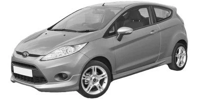Ford fiesta 2008 t/m 2013 voorkop motorkap bumper koplamp spatbord ALLE KLEUREN LEVERBAAR