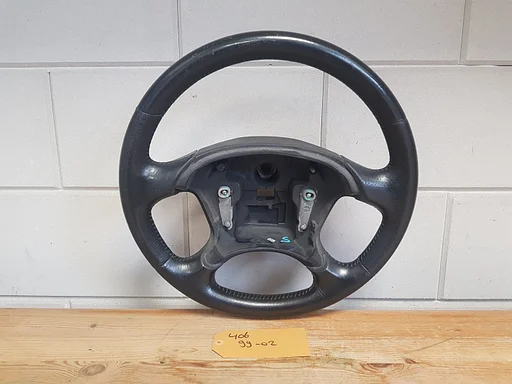 Peugeot 406 coupe zwart lederen stuur 1999 - 2002 €100