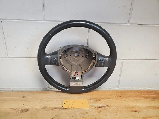 VW Golf 5 2003 - 2008 leer lederen stuur R LINE knoppen €75