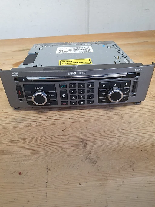 Peugeot 308 2007 tot 2010 radio navigatie unit 96658736xh