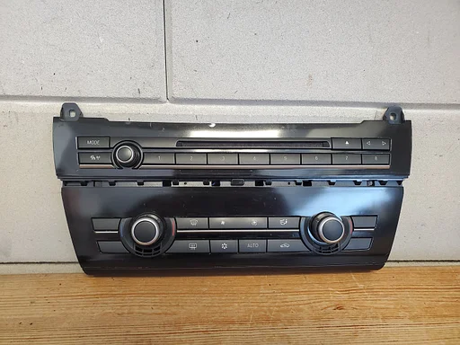 BMW 5 serie F10 2009 - 2015 kachel climate bediening paneel
