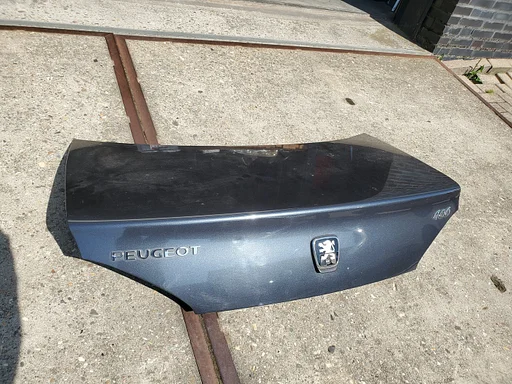 Peugeot 406 coupe 1997 - 2005 achterklep kofferdeksel grijs