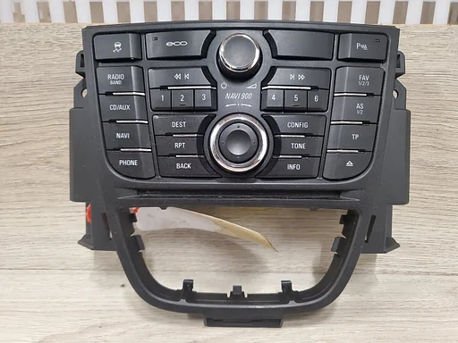 Opel Astra J 2009 - 2015 radio navi bediening paneel navi900