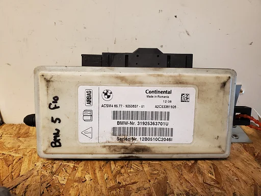 BMW 5 serie F10 F11 airbag module 2009 - 2016 9253637 €40