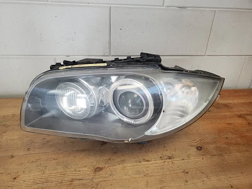 BMW 1 serie E87 koplamp links xenon met bochtlicht 7181281