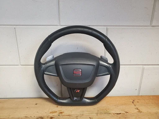 Seat Ibiza 6j 2008 - 2013 stuur met flippers en airbag FR