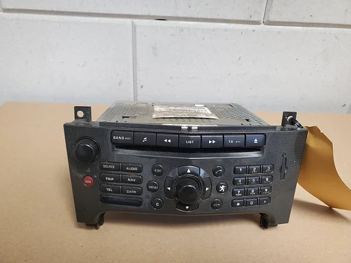 Peugeot 607 2001 - 2008 Radio CD Speler met navi 96601841TP