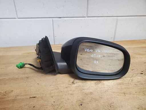 Volvo V70 en S80 2006 - 2012 spiegel rechts 6 draden €100