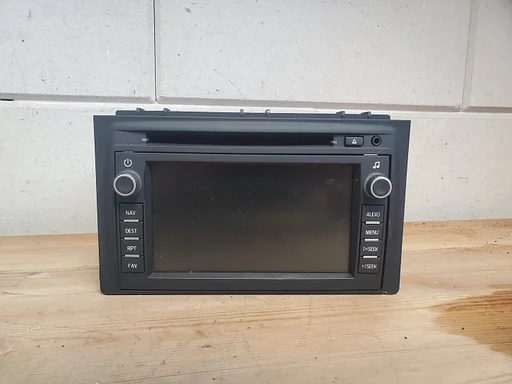 Saab 9-3 9 3  2007 tot 2012 radio navigatie scherm 12841611