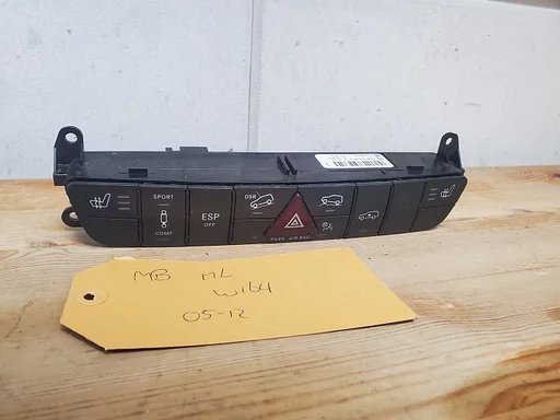 Mercedes ML W164 alarmlicht schakelaar met stoelverwarming