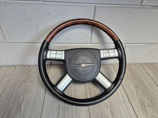Chrysler 300c 300 c  houten stuur met airbag en knoppen €75