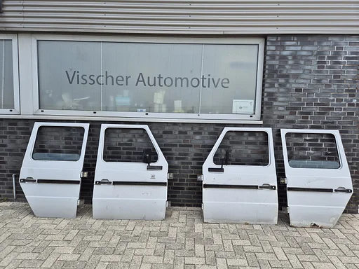 Mercedes G klasse deur portier links voor zilver compleet