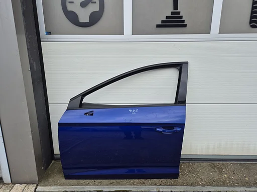 Seat Leon 5f 2013 - 2021 deur portier linksvoor blauw lw5l