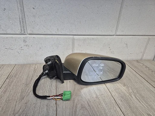 Spiegel rechts Volvo S60 en V70 2003 - 2006 13 draden lampje