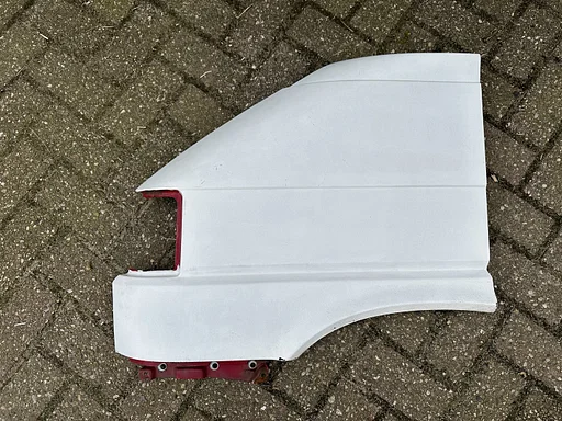 Volkswagen Transporter VW T4 zijpaneel zijscherm voorscherm links wit