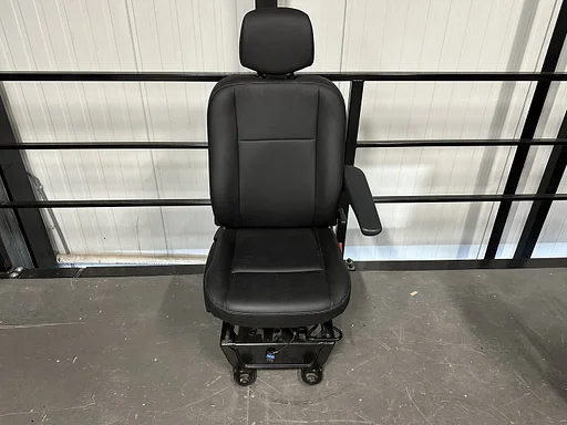 Renault Master 2011-2024 passagiersstoel stoel zwart leder Opel Movano