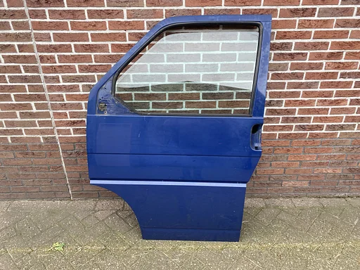 Volkswagen Transporter VW T4 portier deur bestuurderszijde blauw