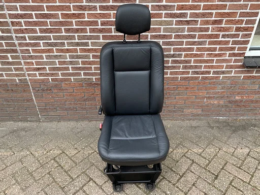 Renault Master 2011-2019 bestuurdersstoel stoel Opel Movano Nissan NV400 zwart leder